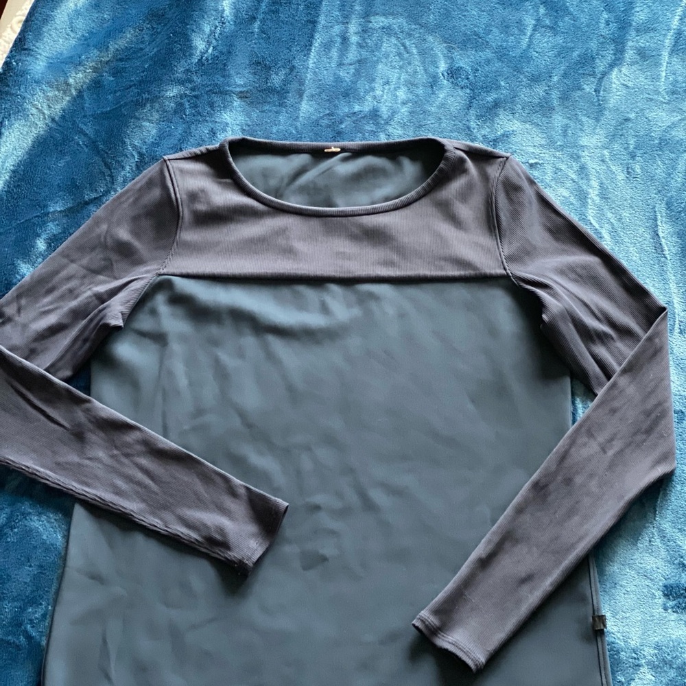 Lululemon Lab mixed-media long sleeve
